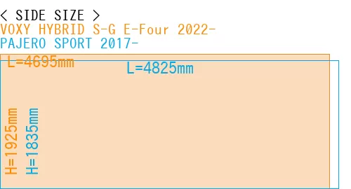 #VOXY HYBRID S-G E-Four 2022- + PAJERO SPORT 2017-